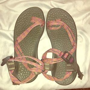 Pink Chacos